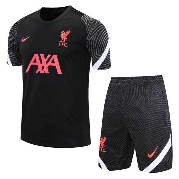 Entrenamiento Liverpool Conjunto Completo 2020/21 Negro Rojo